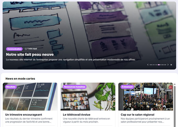 News template image